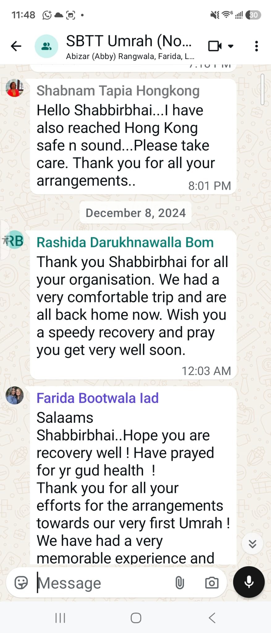 Saifee Burhani Tours & Travels LLC Umrah group reviews